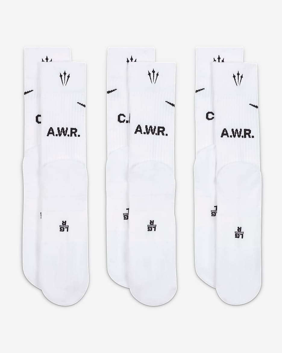 NOCTA Crew Socks 3 Pack